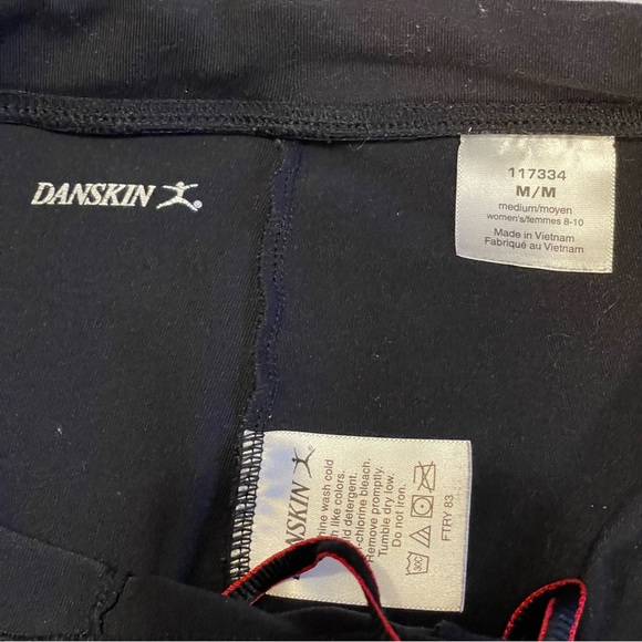 Women’s Danskin Activewear Black Pants Size Medium - Picture 3 of 13